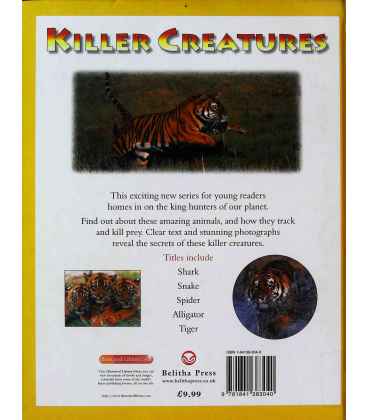 Tiger Back Cover