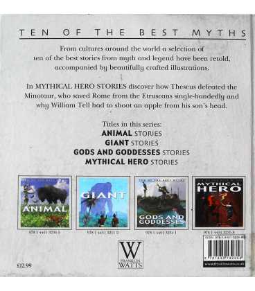 Mythical Hero Stories (Ten of the Best Myths) Back Cover