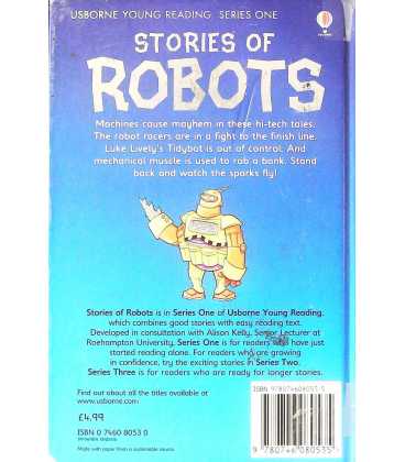 Stories of Robots Back Cover