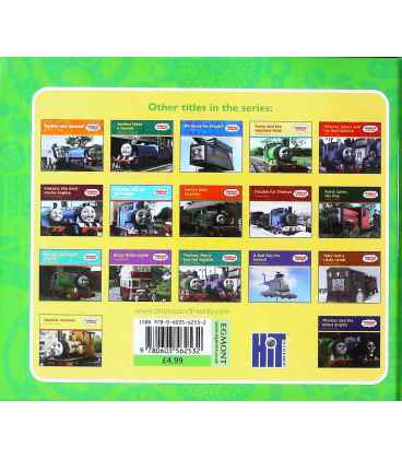 Harvey to the Rescue (Thomas & Friends) Back Cover