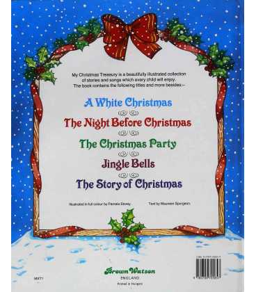 My Christmas Treasury Back Cover