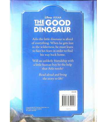 The Good Dinosaur Back Cover