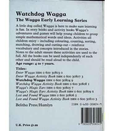 Watchdog Wagga Back Cover