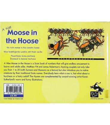 A Wee Moose in the Hoose Back Cover