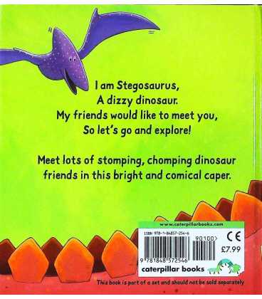 The Very Dizzy Dinosaur Back Cover