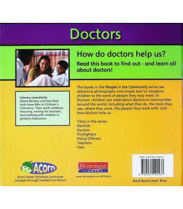 Doctors (People in the Community) Back Cover