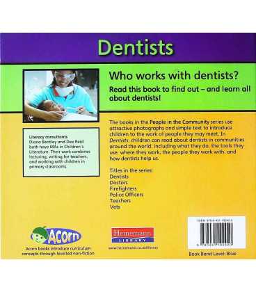 Dentists (People in the Community) Back Cover
