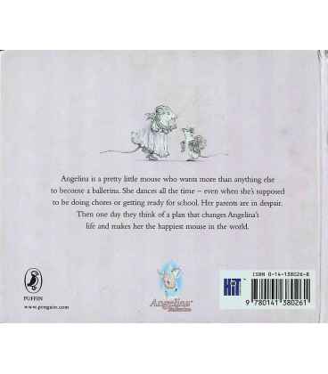 Angelina Ballerina Back Cover